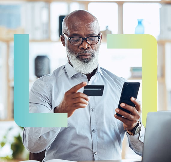 Man with phone